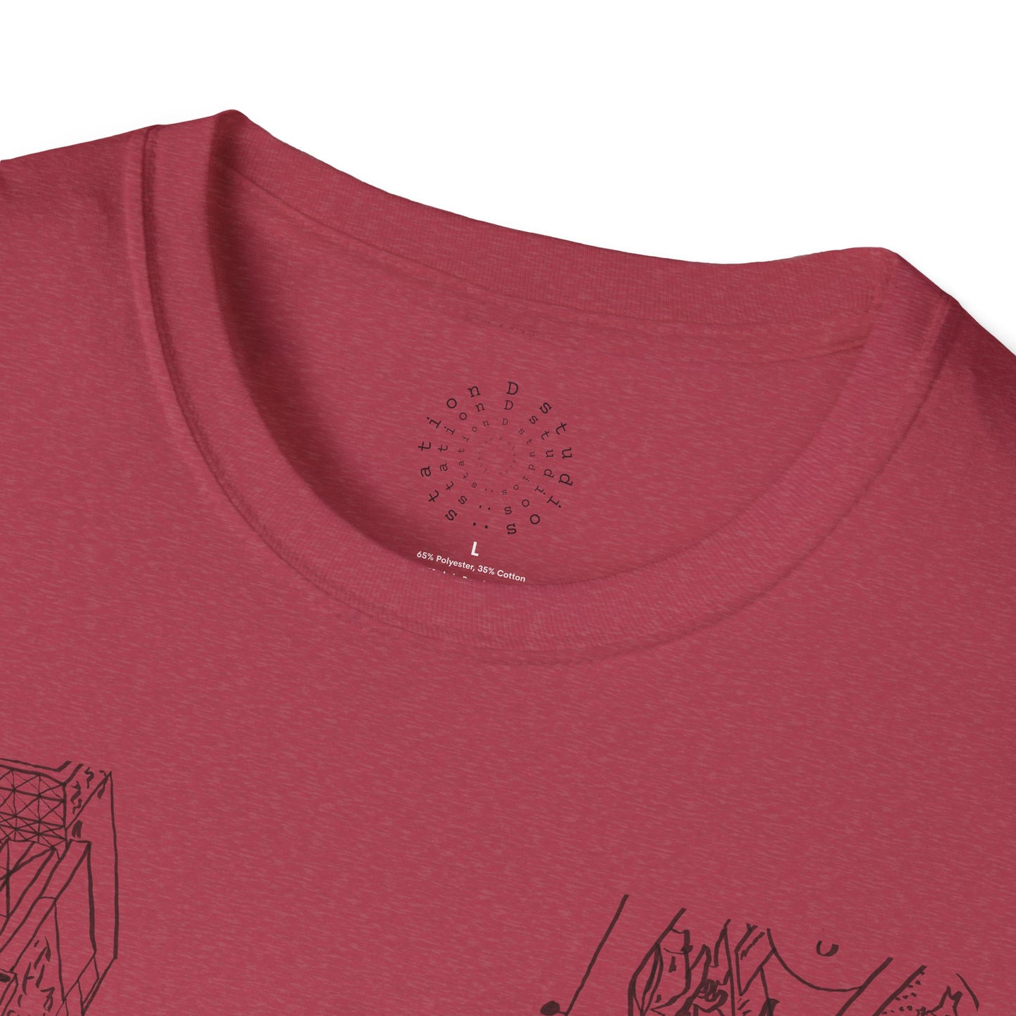 8-Track Player in a Digital World - Unisex Softstyle T-Shirt