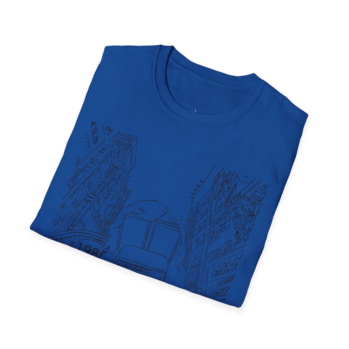 8-Track Player in a Digital World - Unisex Softstyle T-Shirt