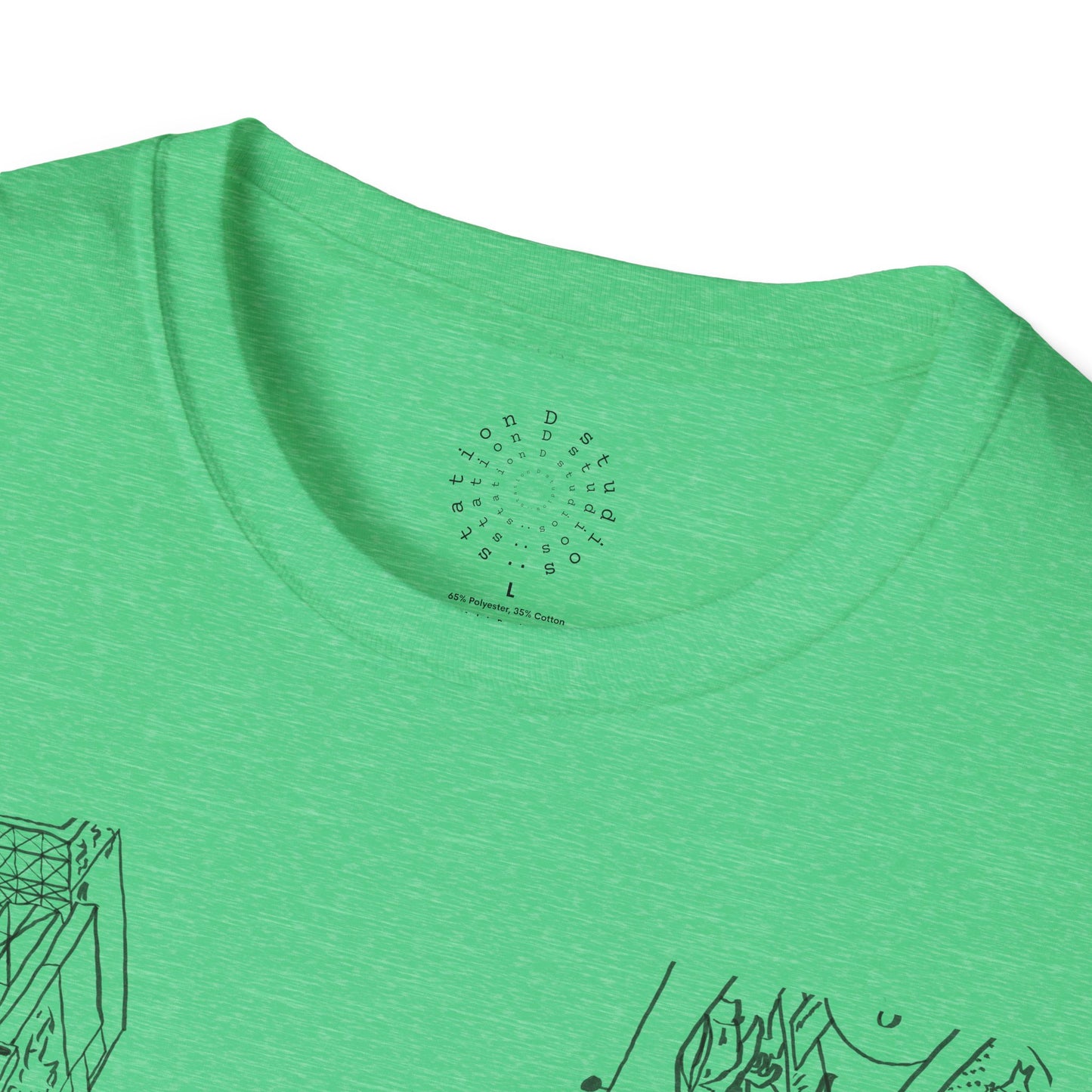 8-Track Player in a Digital World - Unisex Softstyle T-Shirt
