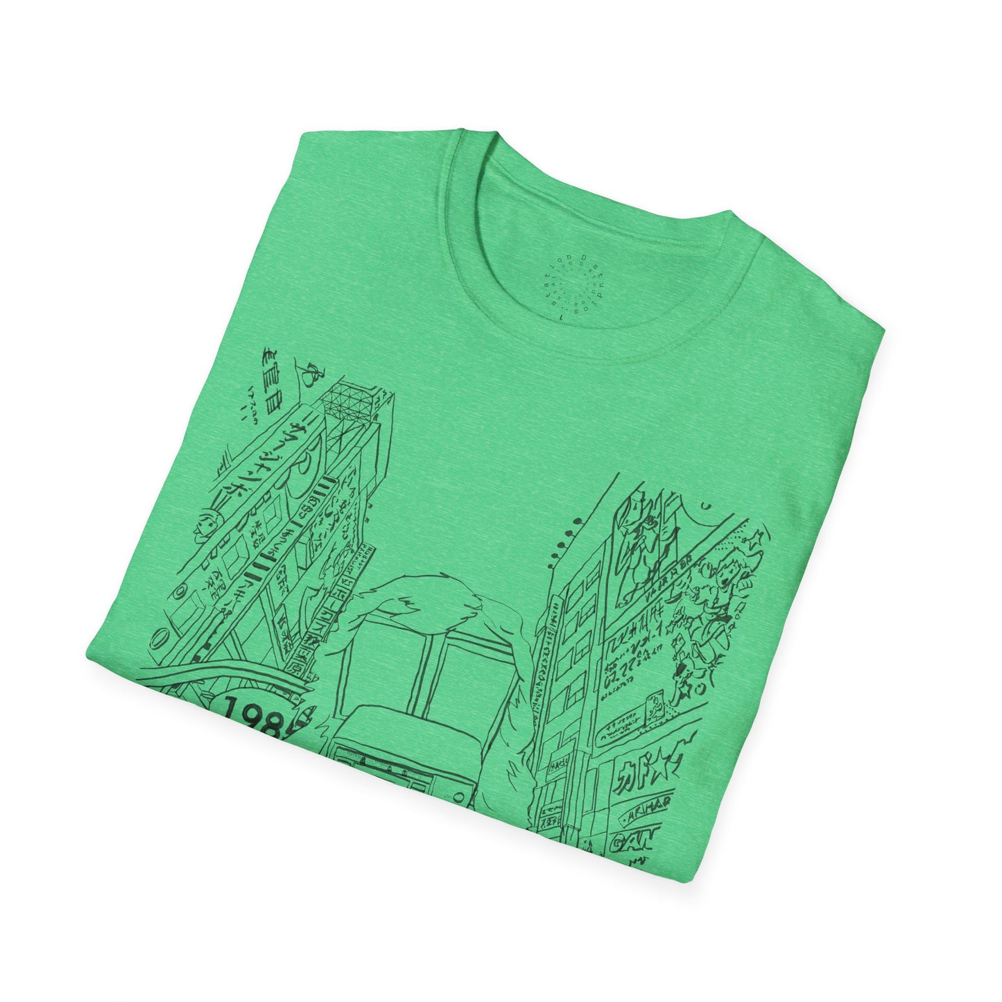 8-Track Player in a Digital World - Unisex Softstyle T-Shirt