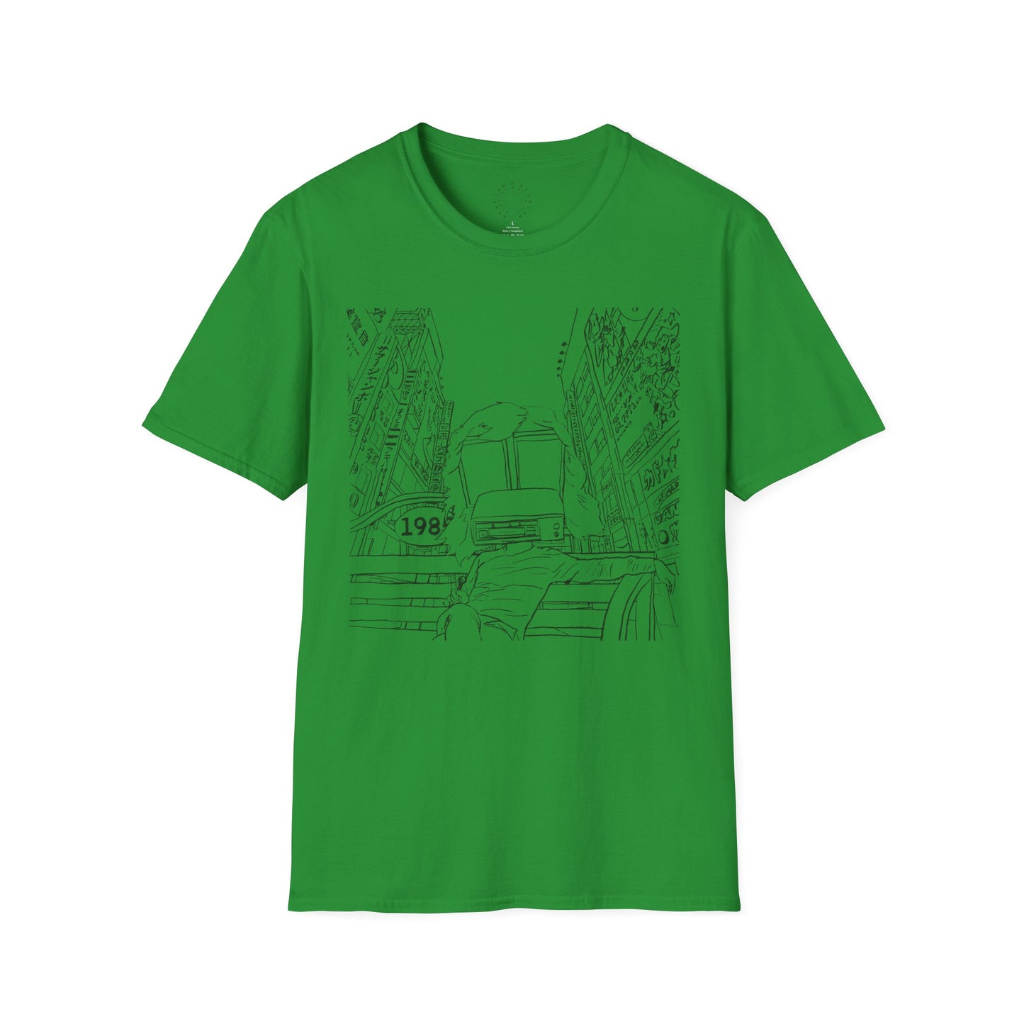 8-Track Player in a Digital World - Unisex Softstyle T-Shirt