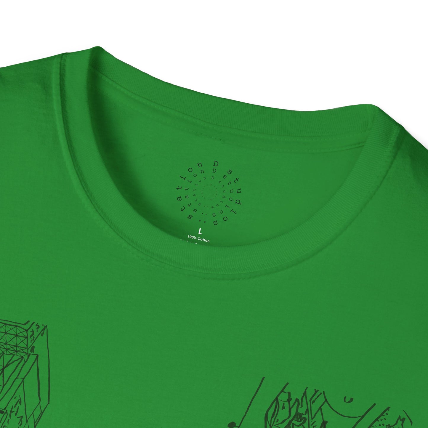 8-Track Player in a Digital World - Unisex Softstyle T-Shirt