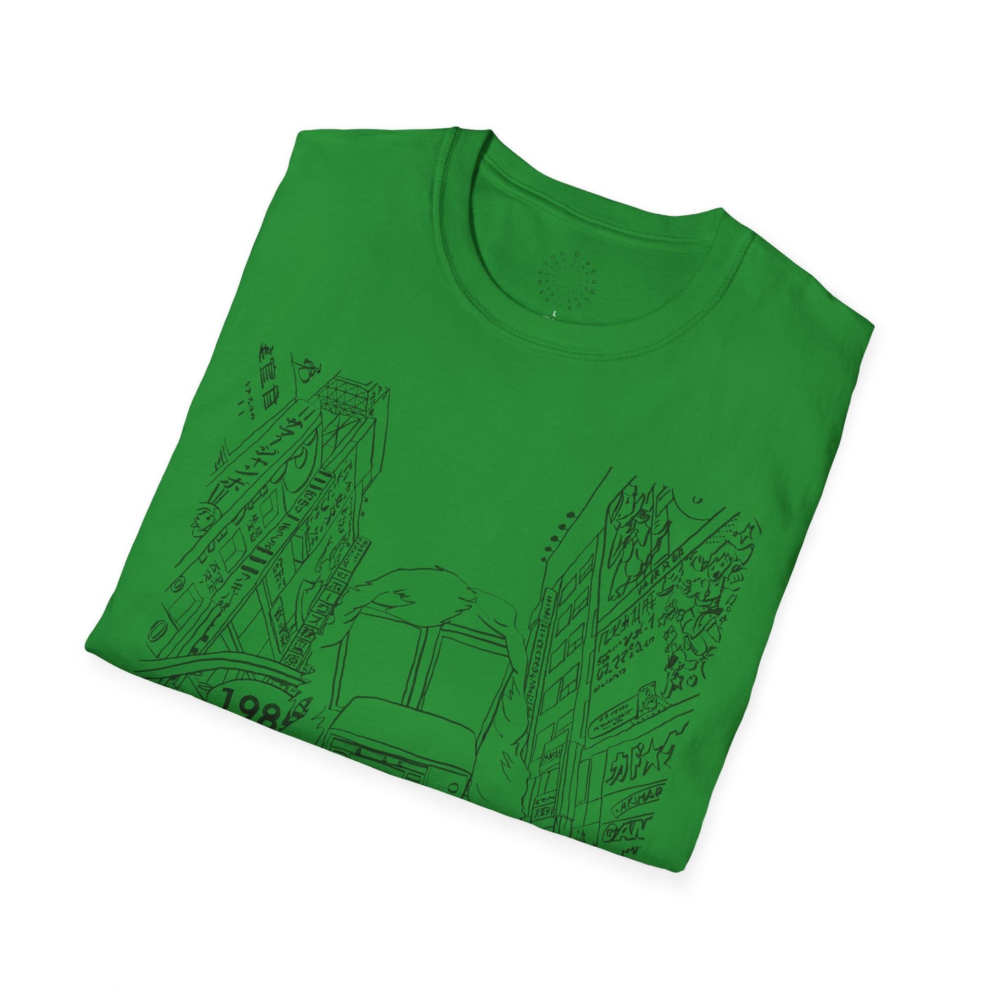 8-Track Player in a Digital World - Unisex Softstyle T-Shirt