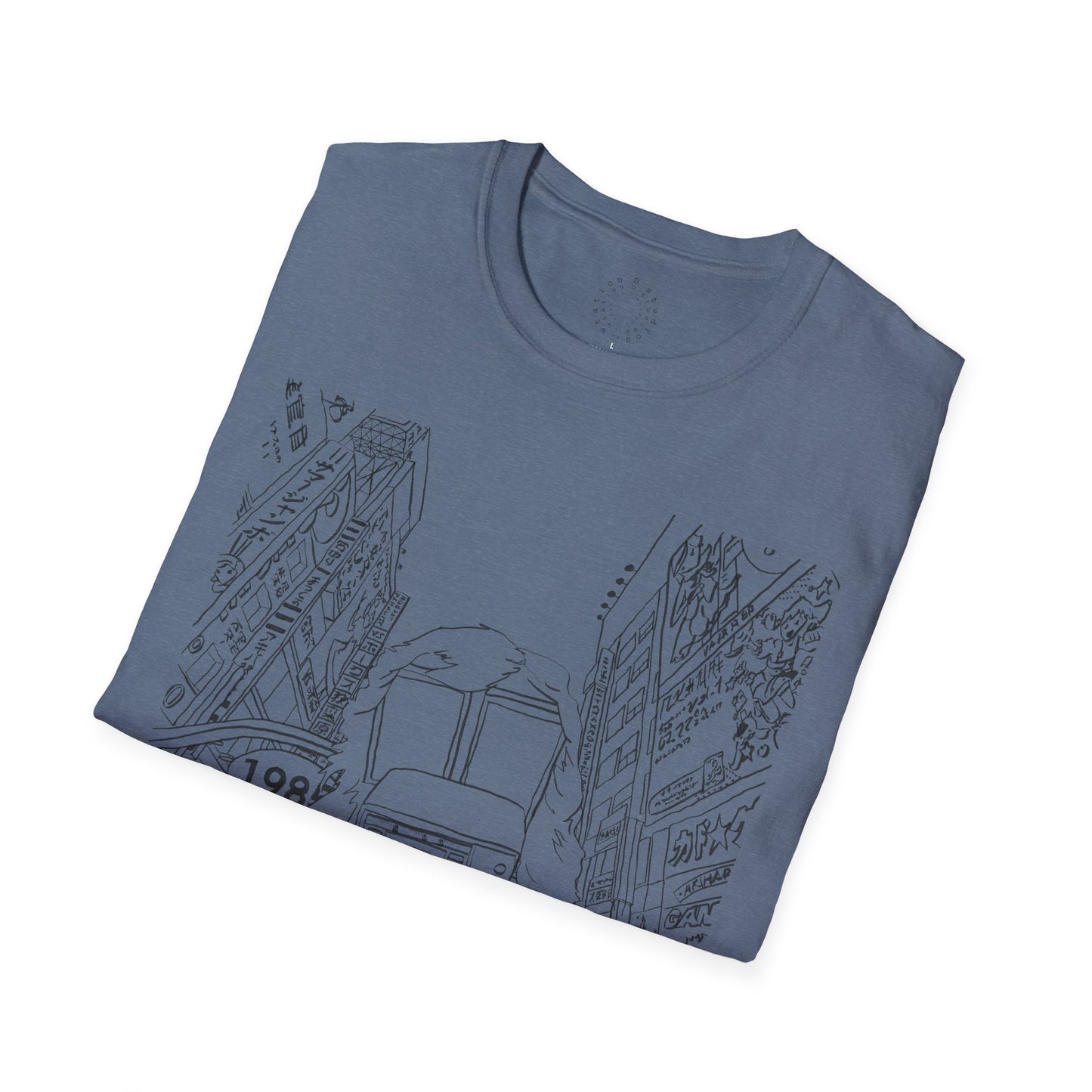 8-Track Player in a Digital World - Unisex Softstyle T-Shirt