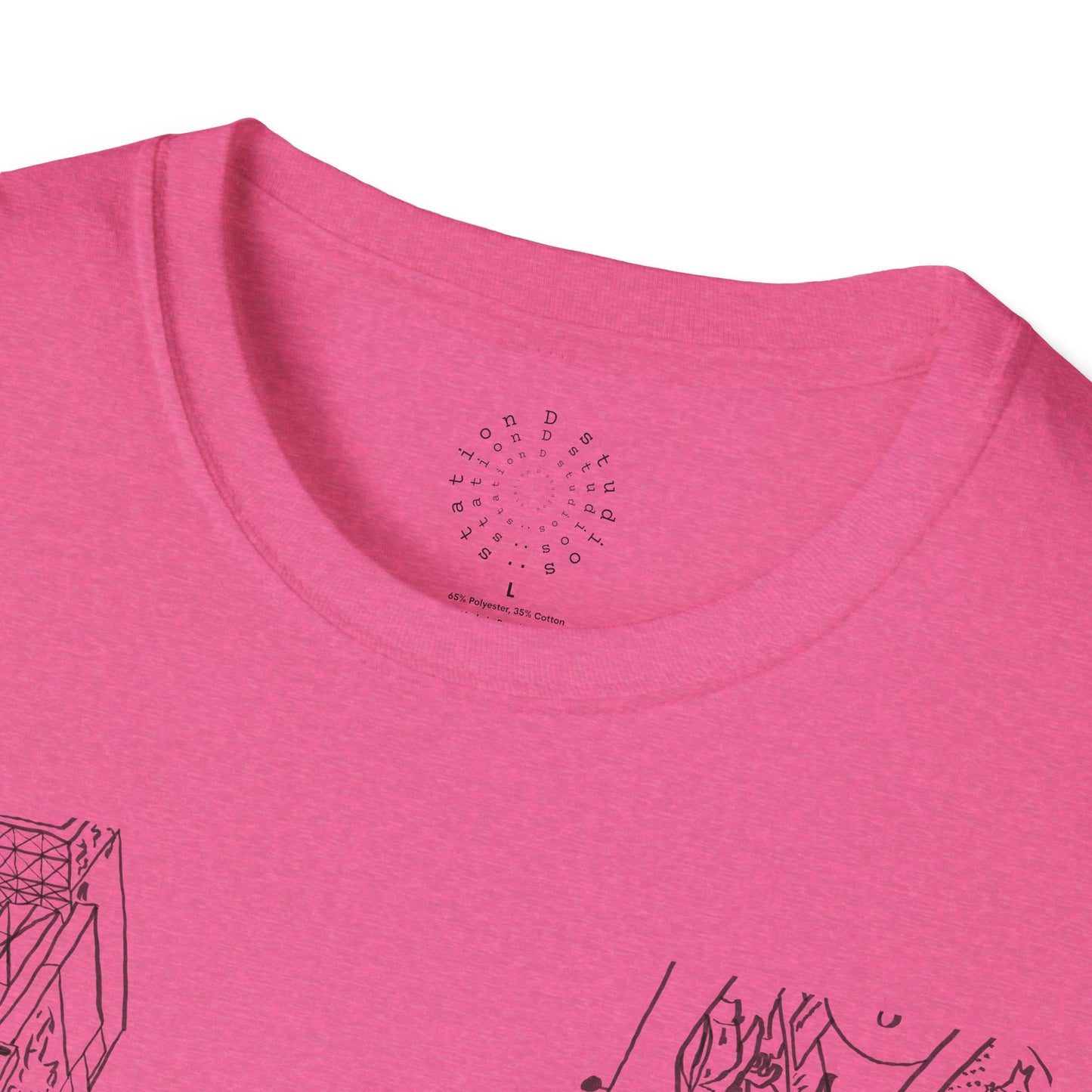 8-Track Player in a Digital World - Unisex Softstyle T-Shirt