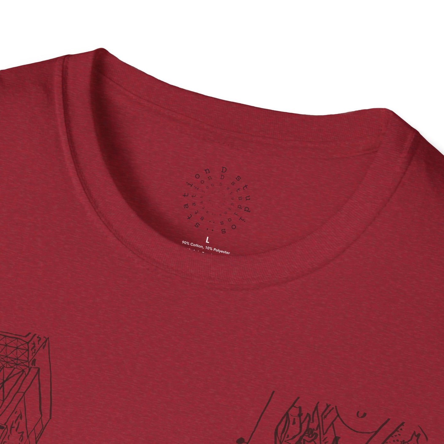 8-Track Player in a Digital World - Unisex Softstyle T-Shirt