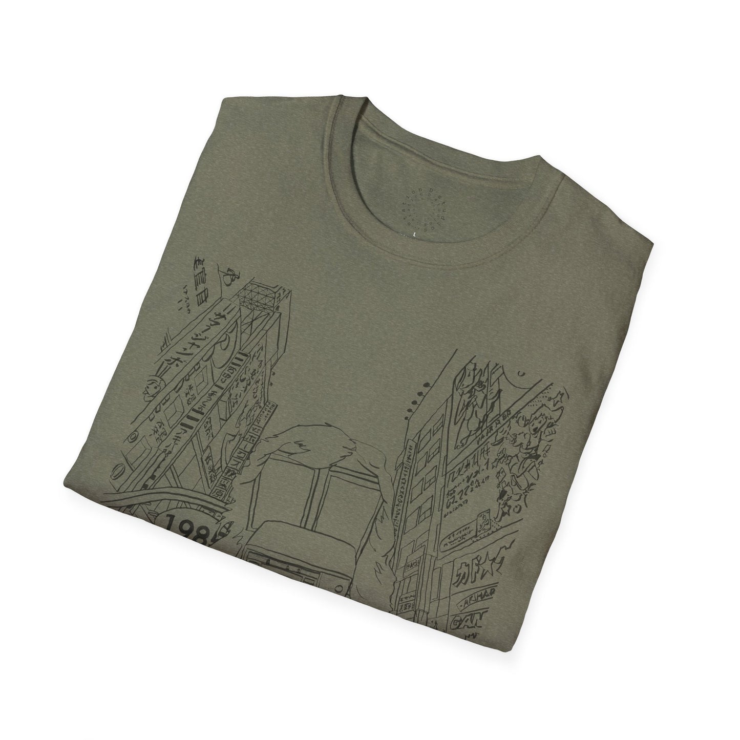 8-Track Player in a Digital World - Unisex Softstyle T-Shirt