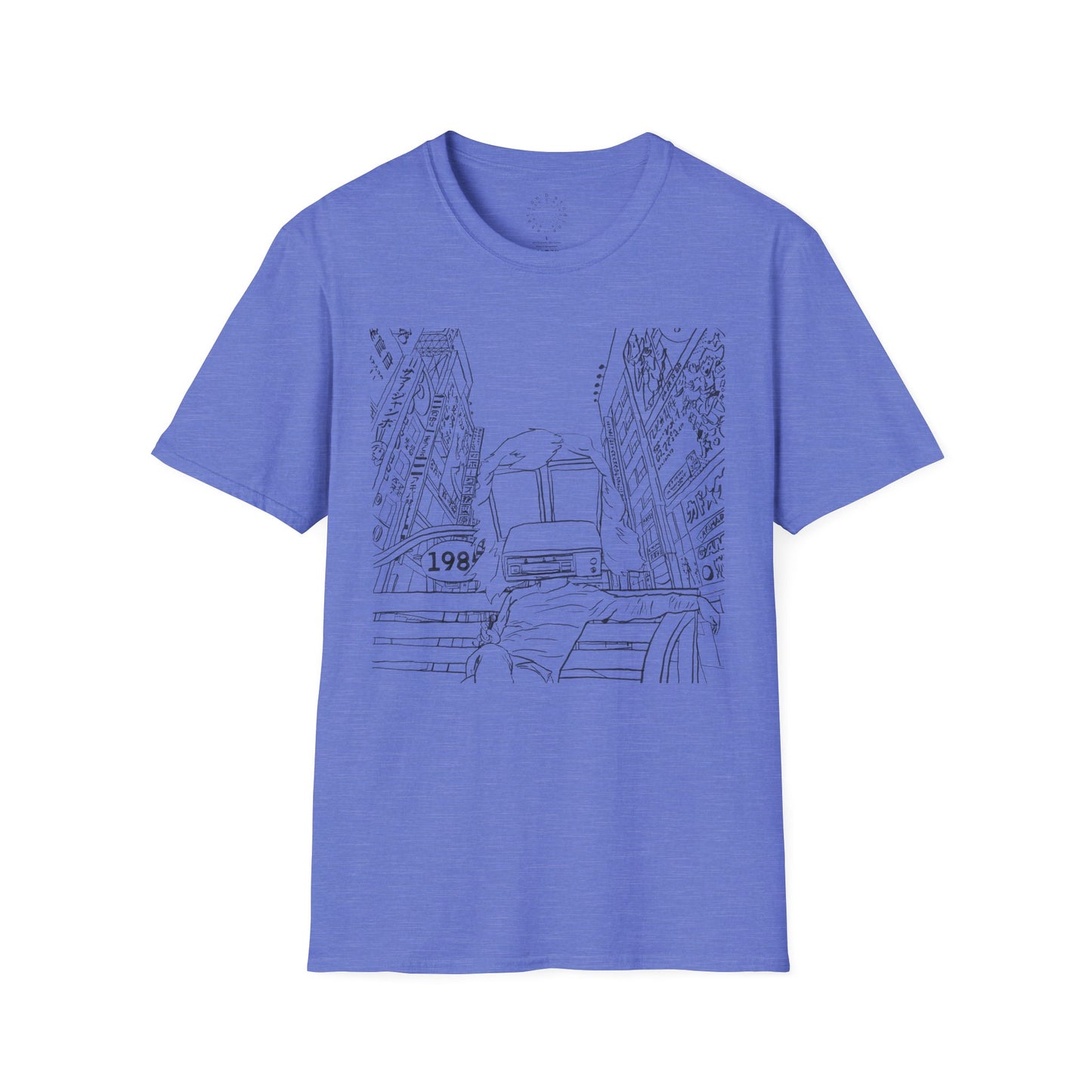 8-Track Player in a Digital World - Unisex Softstyle T-Shirt