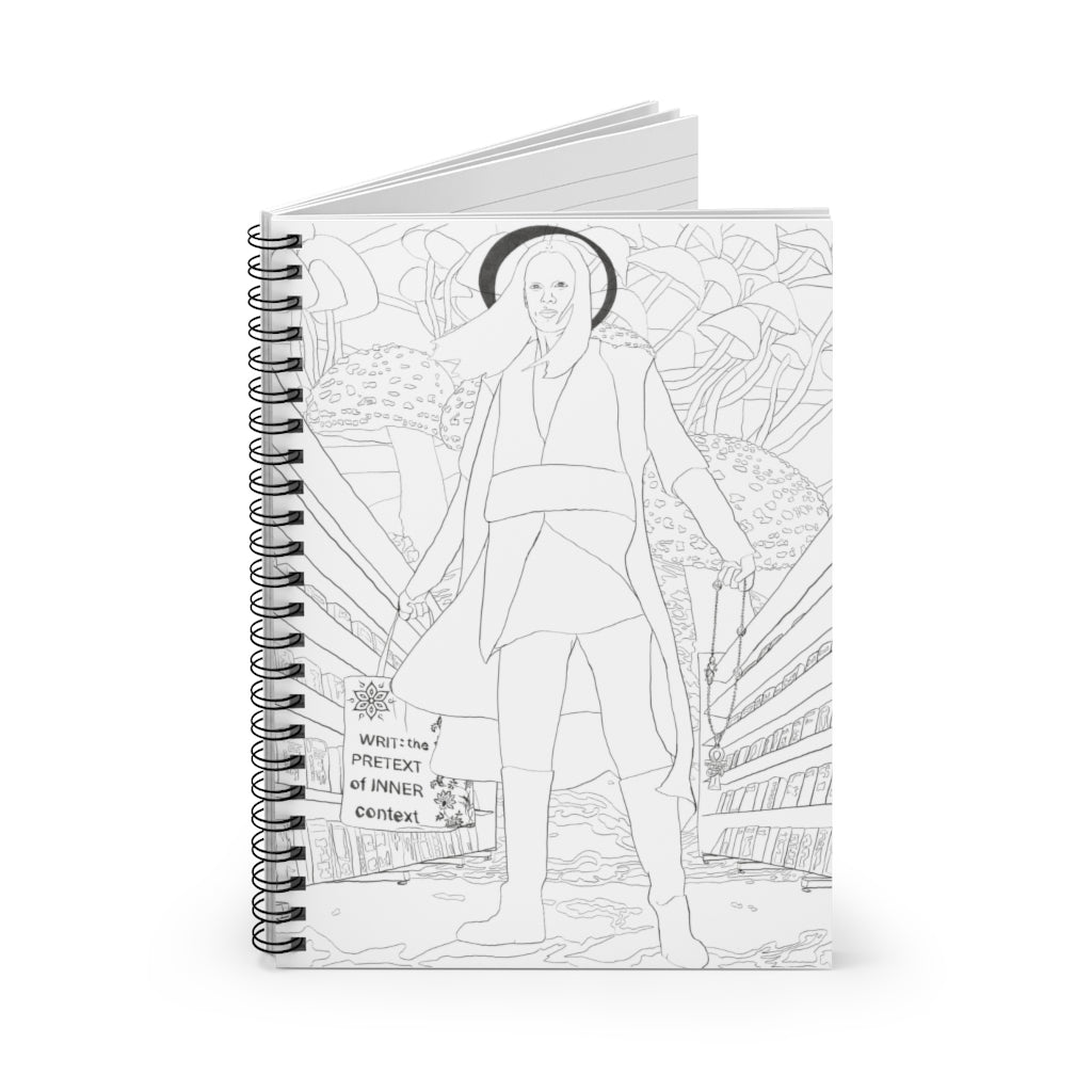 Buy Adult Coloring Books College Ruled Spiral Notepad Artist To Do