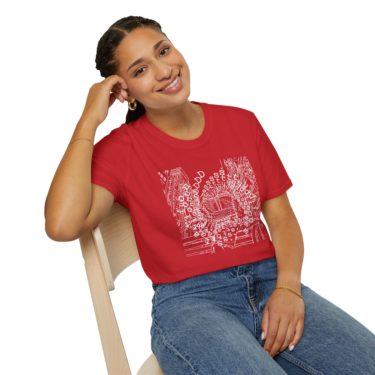 station D studios - Unisex Softstyle T-Shirt