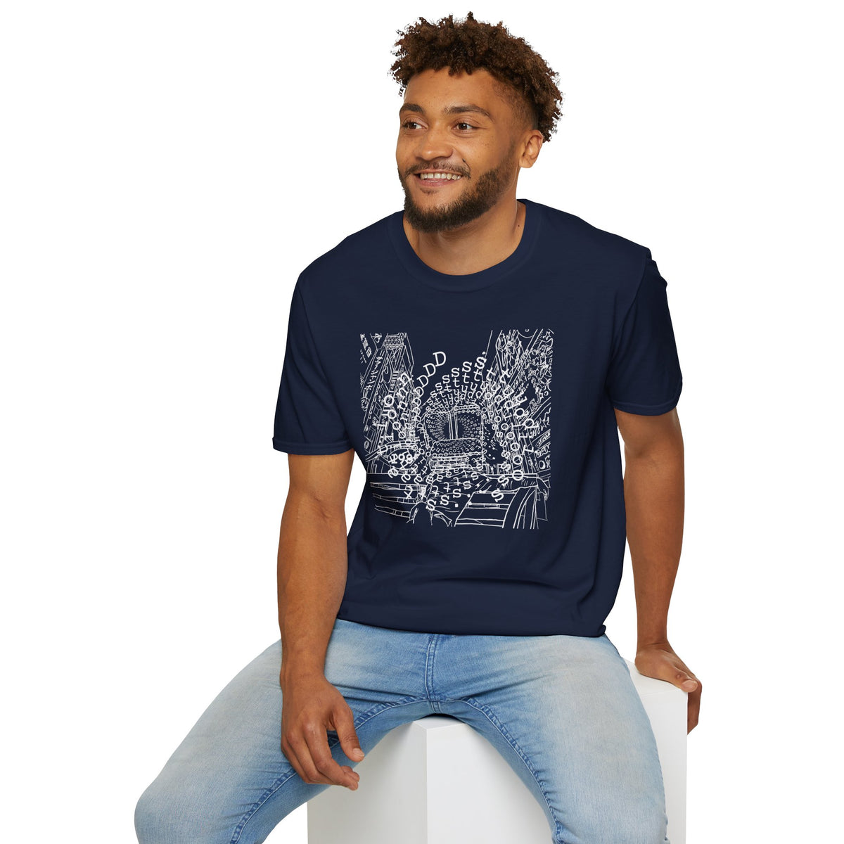 station D studios - Unisex Softstyle T-Shirt