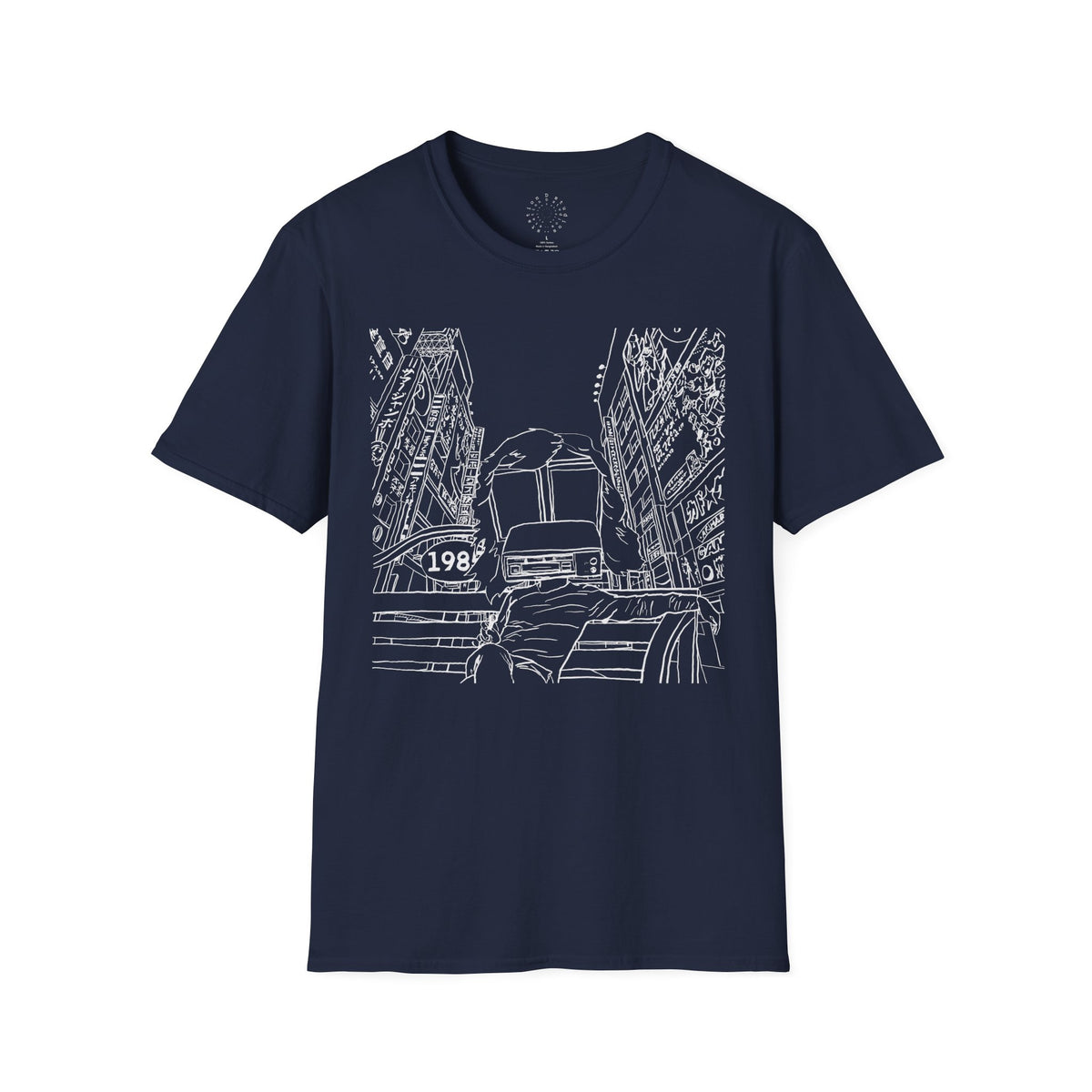 8 Track Player in a Digital World - Unisex Softstyle T-Shirt
