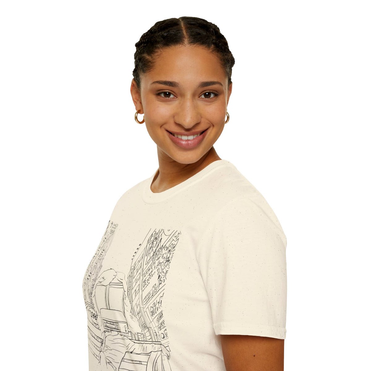 8 Track Player in a Digital World - Unisex Softstyle T-Shirt