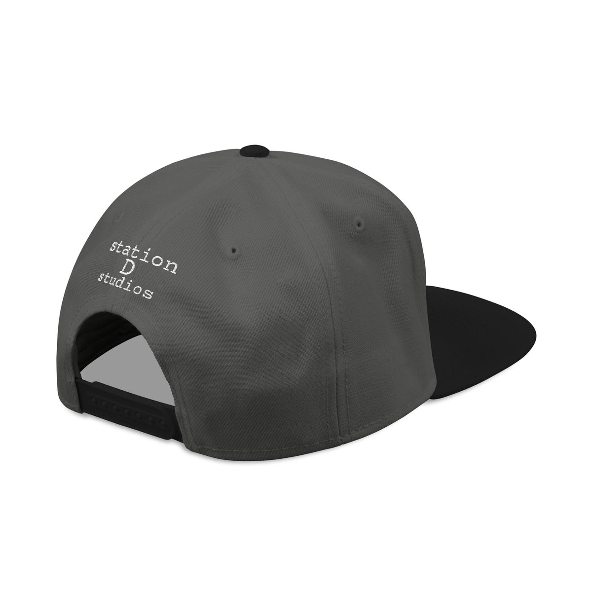 station D studios - Stylish Snapback Cap with Custom Embroidery, Trendy Hat, Casual Wear, Gift for Him/Her, Street Style Accessory