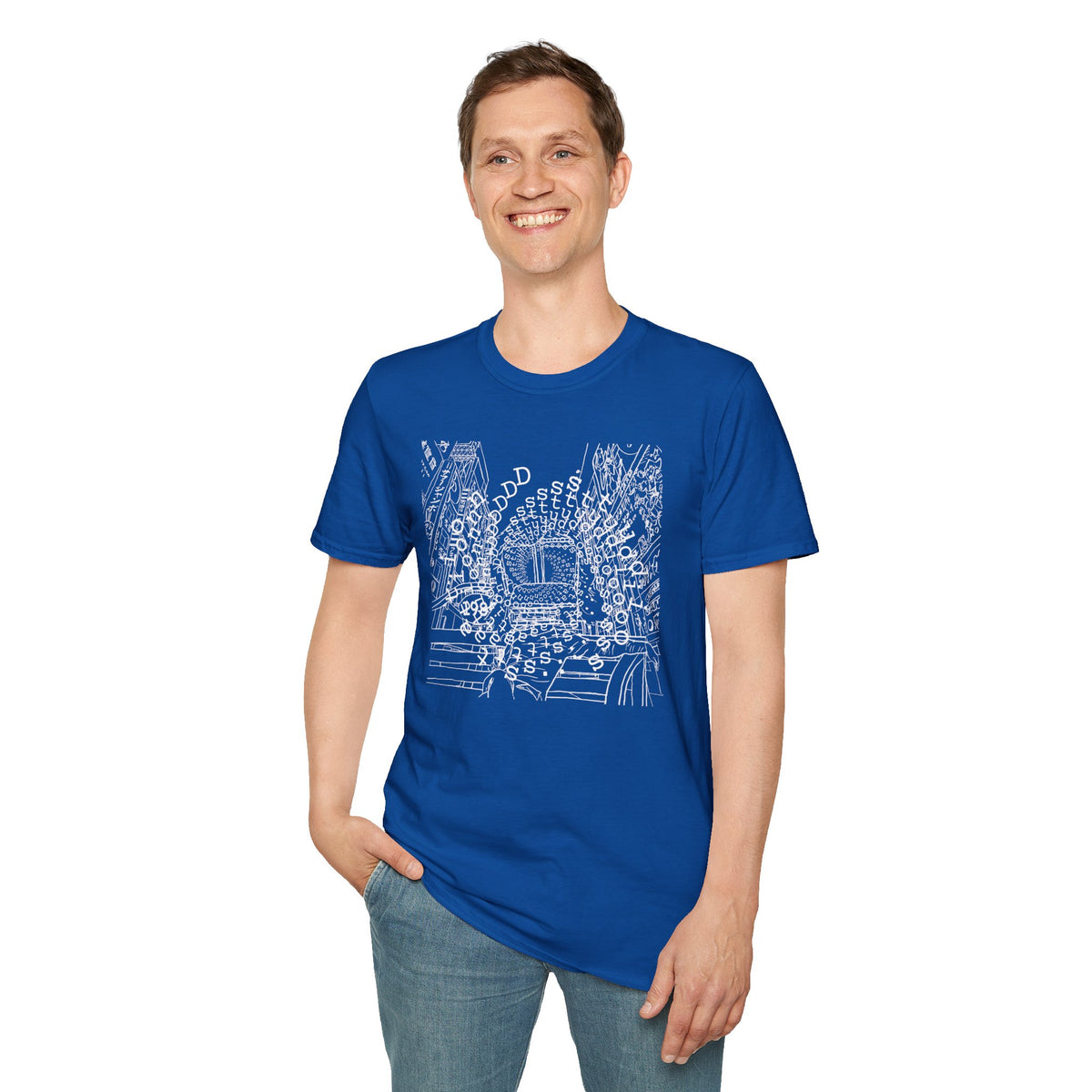 station D studios - Unisex Softstyle T-Shirt