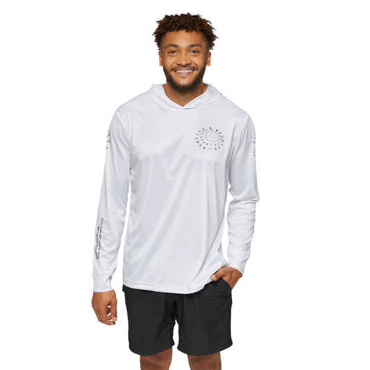 station D studios - Men's Sports Performance Hoodie, Athletic Warmup Top, Workout Hoodie, Gym Apparel, Activewear for Men