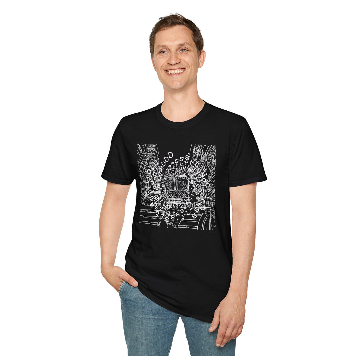 station D studios - Unisex Softstyle T-Shirt
