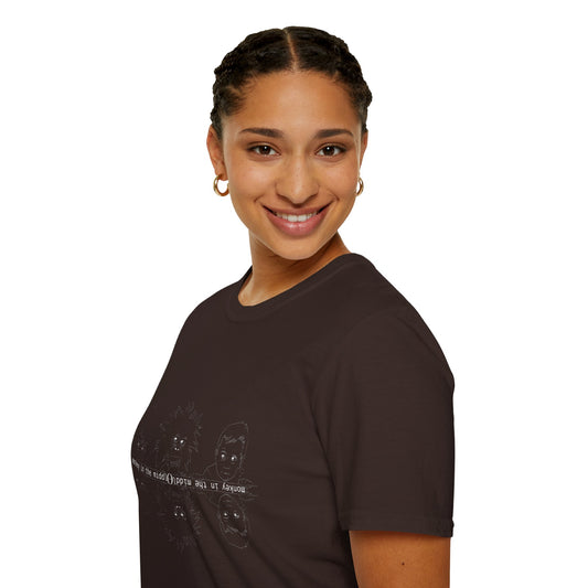 Monkey in the Middle - Unisex Softstyle T-Shirt