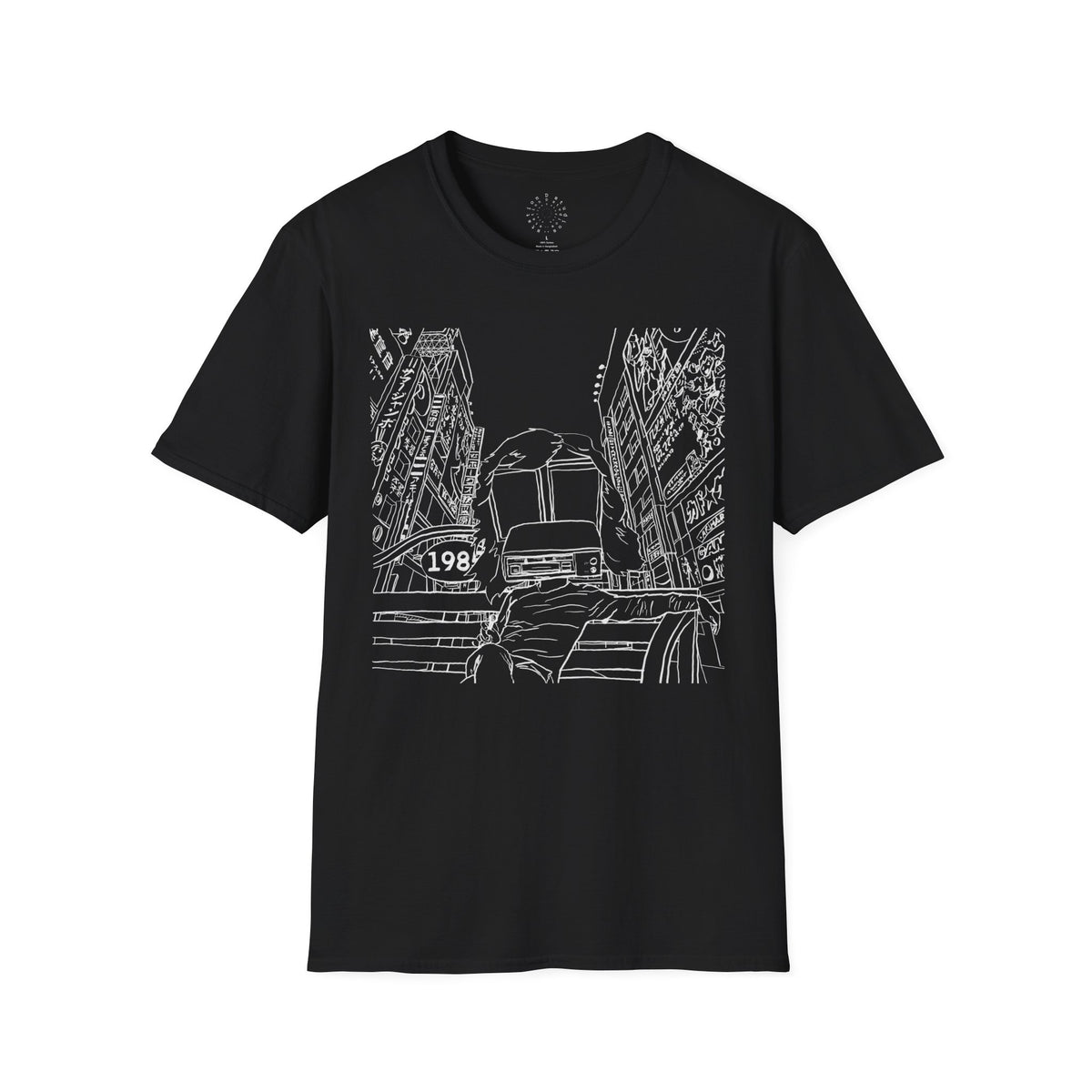 8 Track Player in a Digital World - Unisex Softstyle T-Shirt