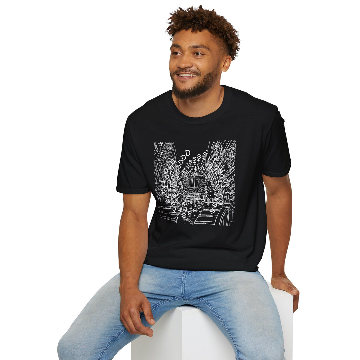 station D studios - Unisex Softstyle T-Shirt