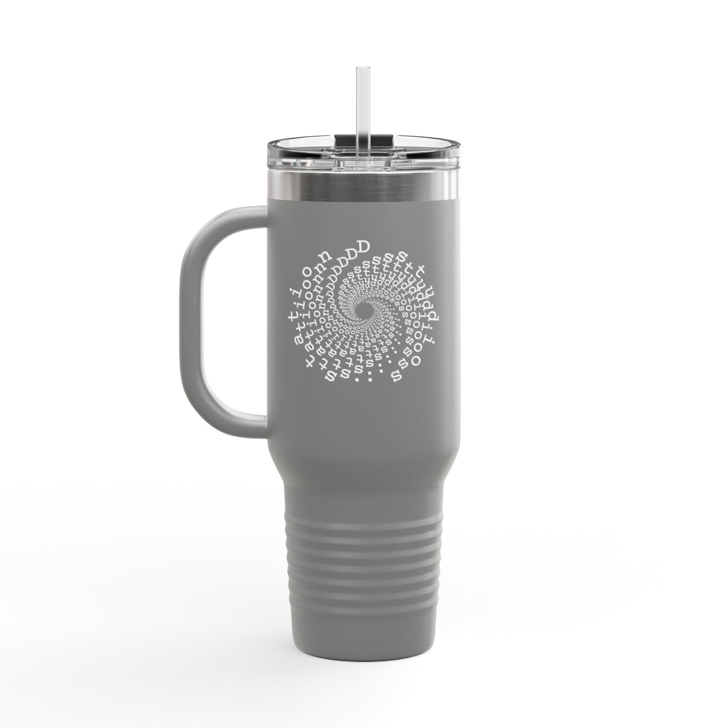 station D studios - Spiral Insulated Travel Mug | 40oz Coffee Cup | Adventure Mug | Personalized Gift | Road Trip Essential | Stainless Steel Tumbler