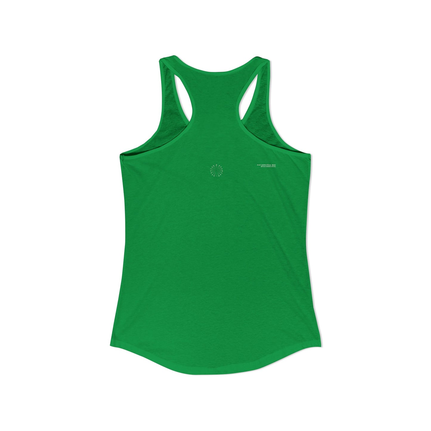 station D studios - Women's Racerback Tank Top, Summer Fitness Top, Casual Workout Tank, Graphic Fitness Shirt, Gift for Active Women