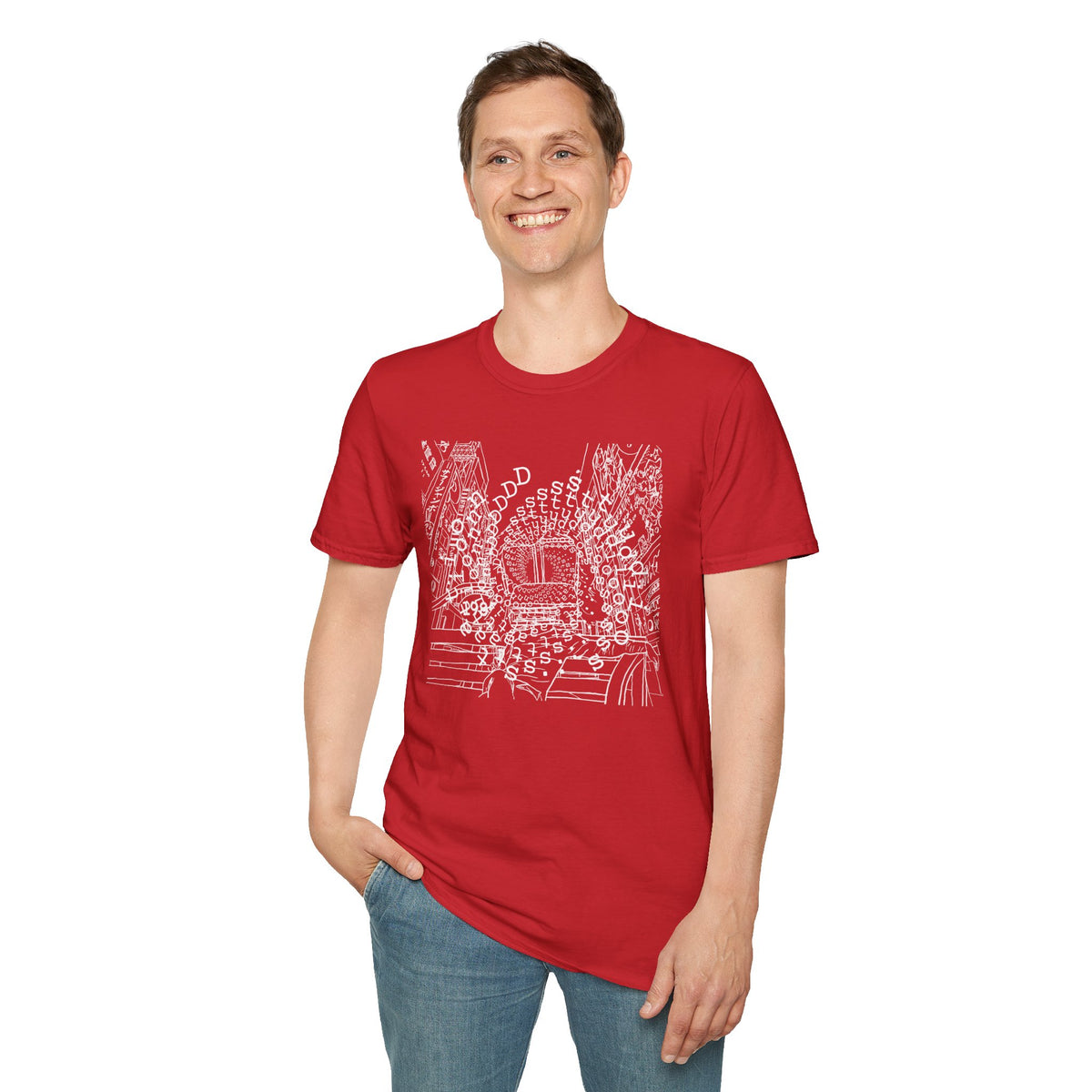 station D studios - Unisex Softstyle T-Shirt