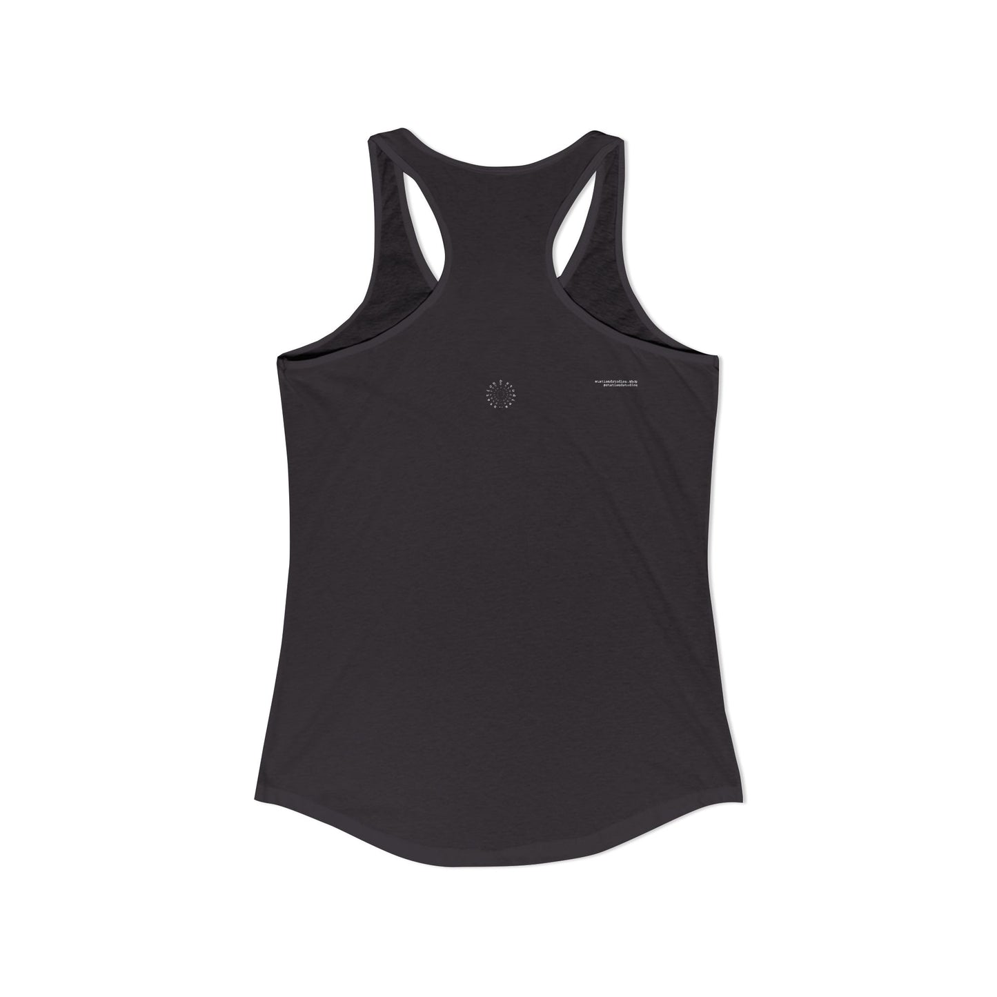 station D studios - Women's Racerback Tank Top, Summer Fitness Top, Casual Workout Tank, Graphic Fitness Shirt, Gift for Active Women