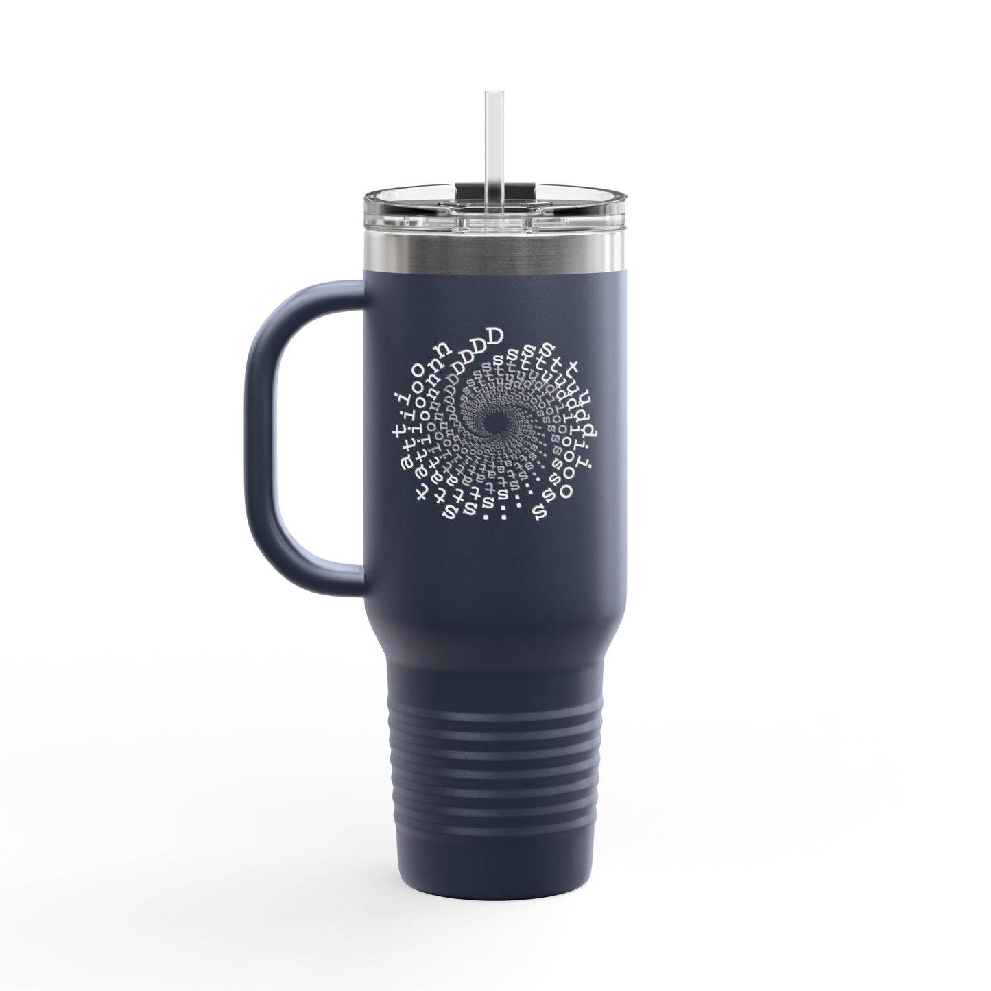 station D studios - Spiral Insulated Travel Mug | 40oz Coffee Cup | Adventure Mug | Personalized Gift | Road Trip Essential | Stainless Steel Tumbler
