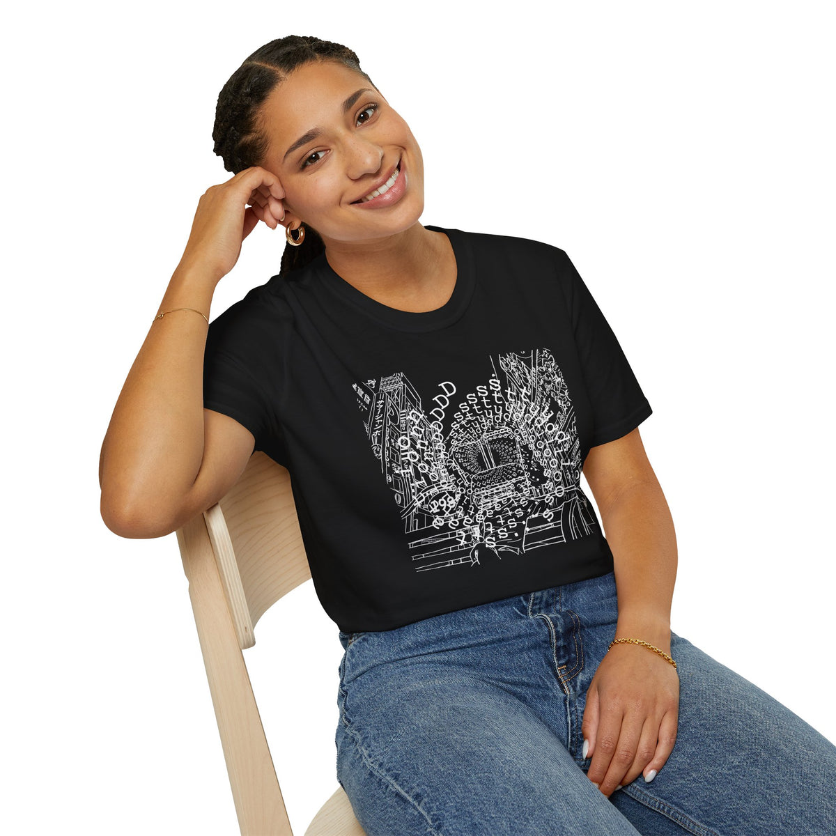 station D studios - Unisex Softstyle T-Shirt