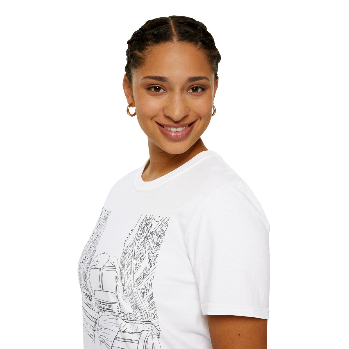 8 Track Player in a Digital World - Unisex Softstyle T-Shirt