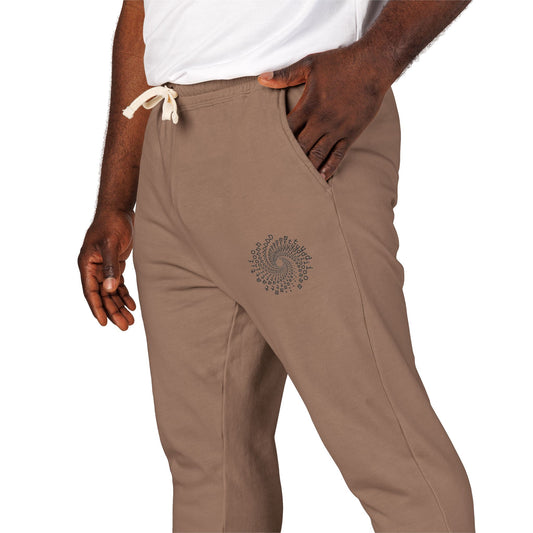 Ember Sun Sweatpants — Garment-Dyed Cozy Fleece Joggers