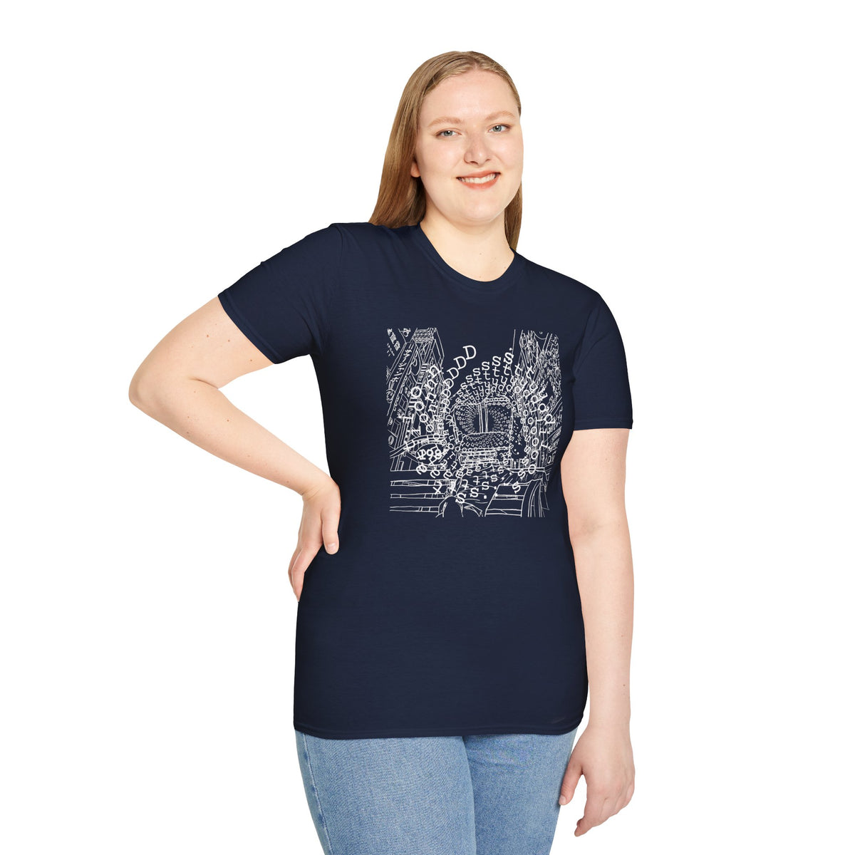 station D studios - Unisex Softstyle T-Shirt