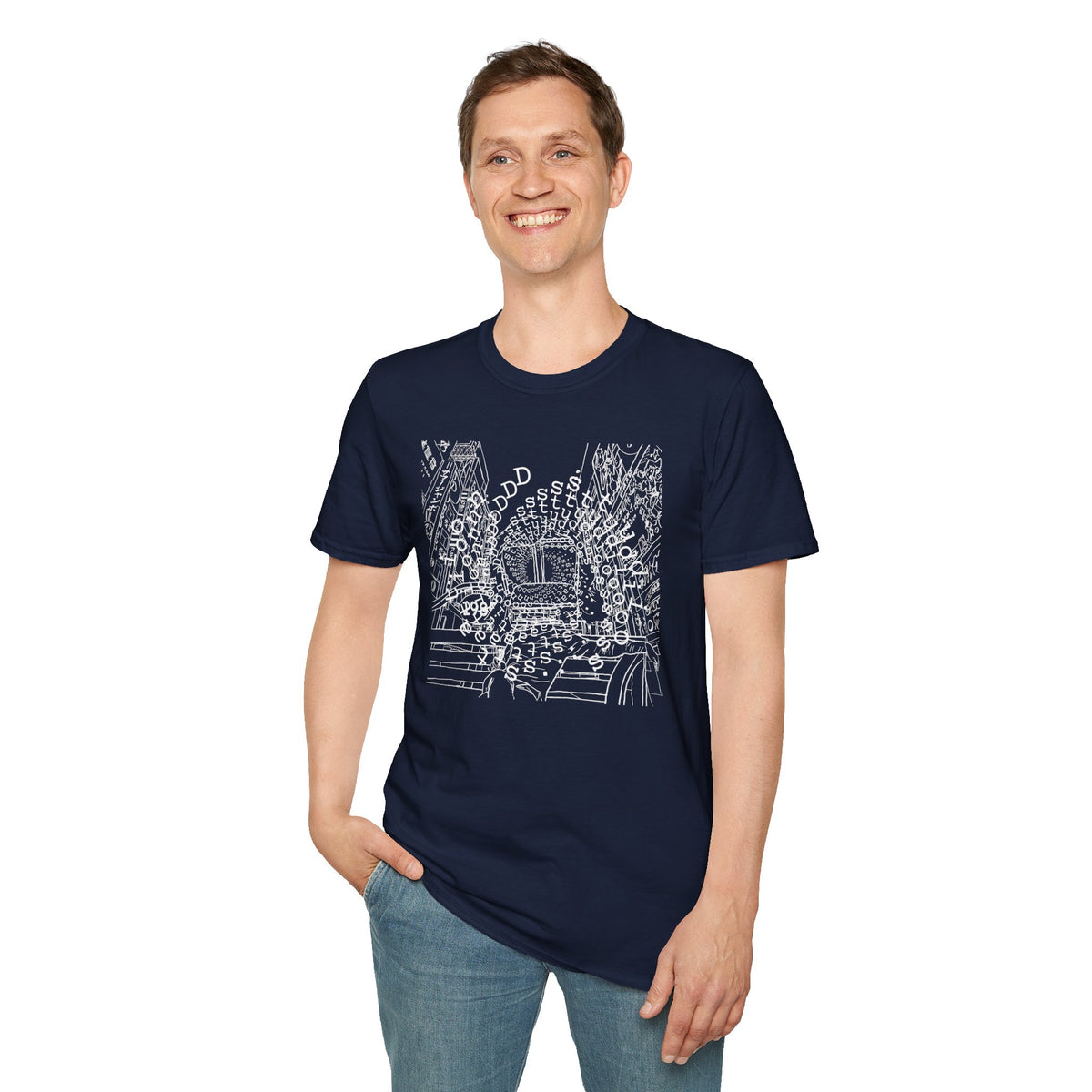 station D studios - Unisex Softstyle T-Shirt