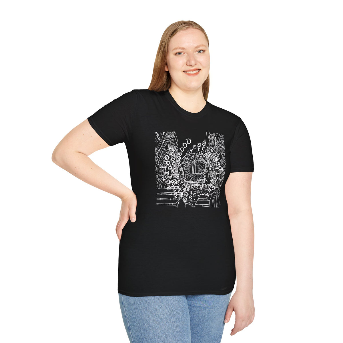 station D studios - Unisex Softstyle T-Shirt