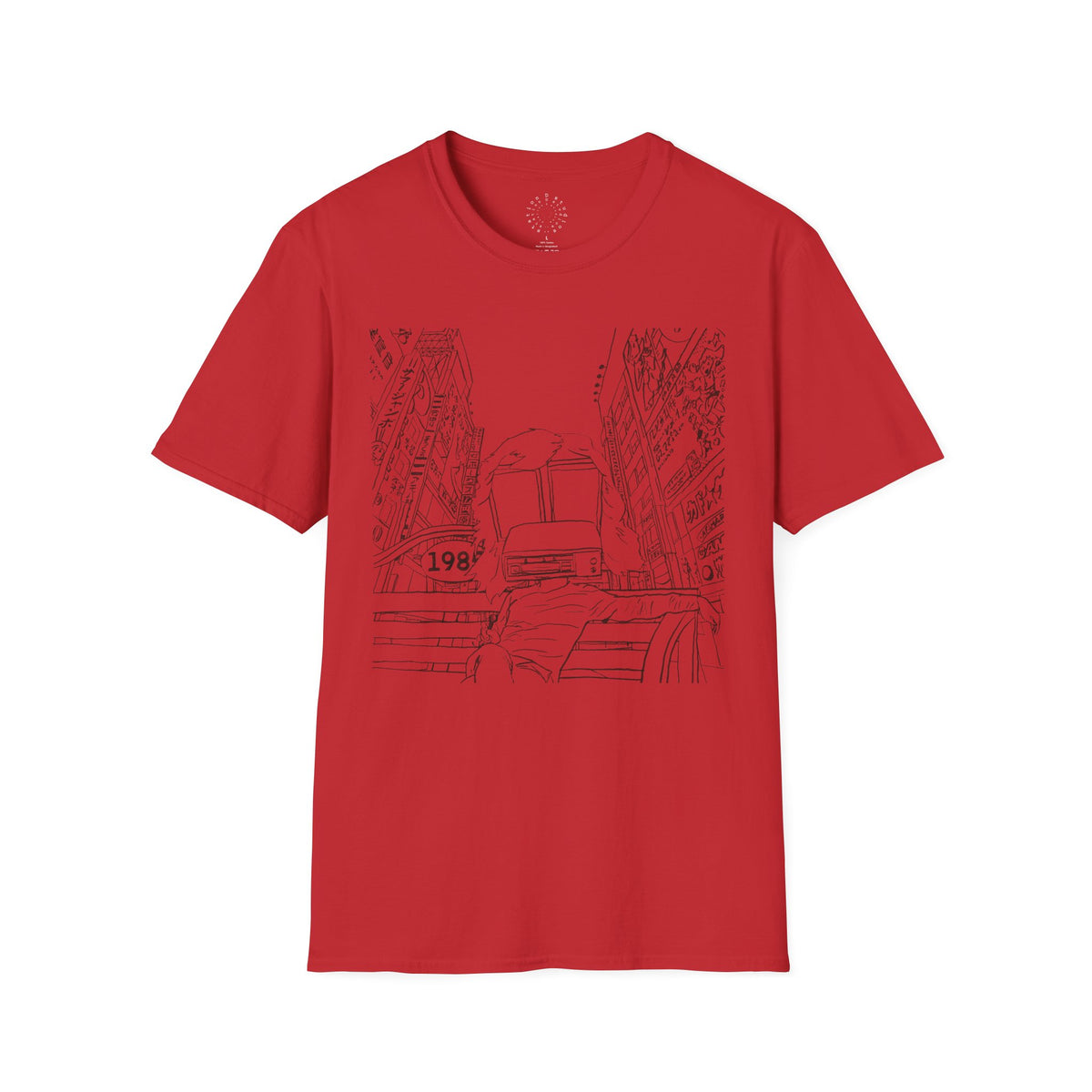 8 Track Player in a Digital World - Unisex Softstyle T-Shirt