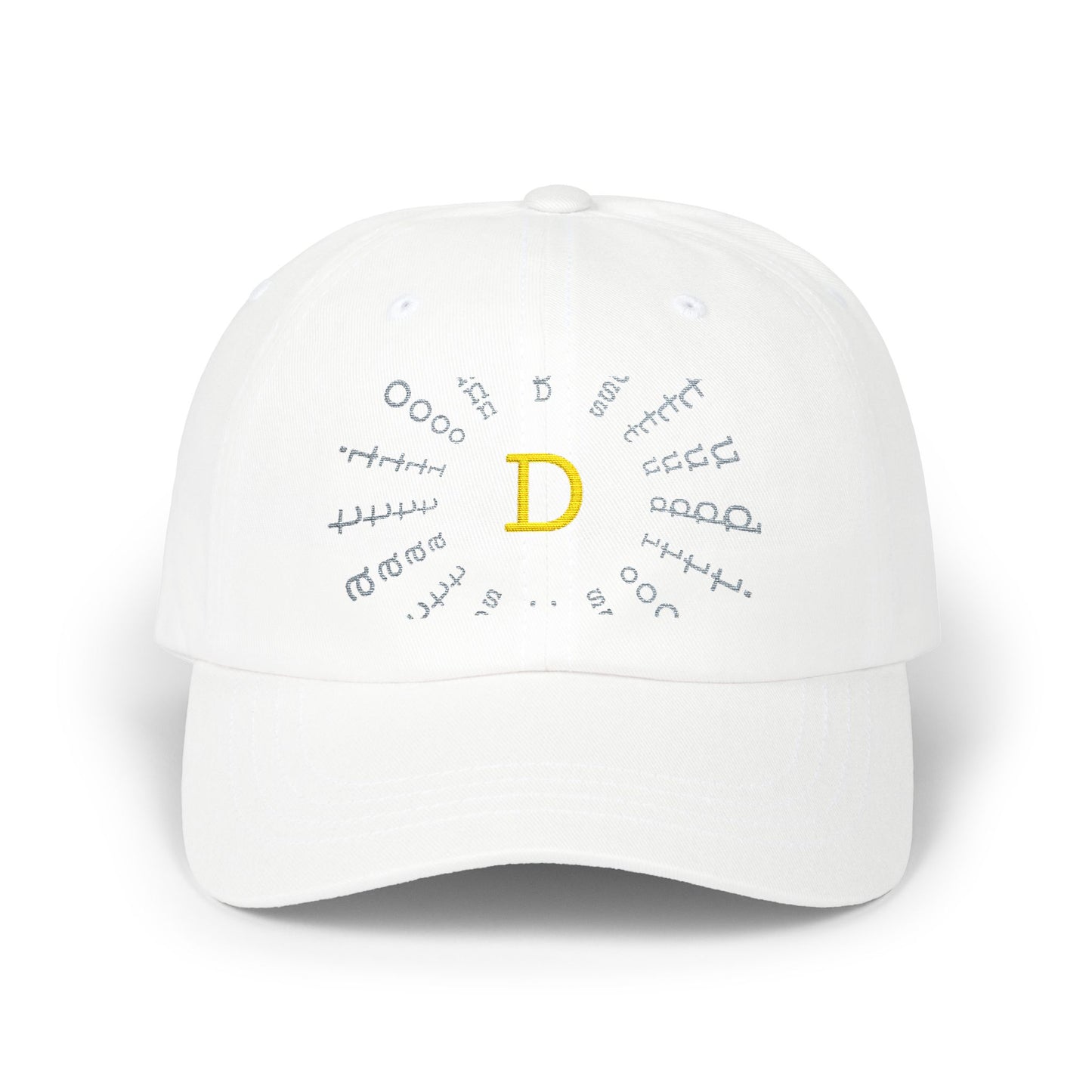 station D studios - Classic Dad Cap with D Design | Stylish Gift for Father's Day, Casual Wear, Dad's Birthday, Outdoor Adventures, Trendy Headwear
