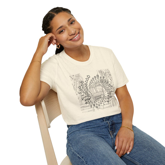 station D studios - Unisex Softstyle T-Shirt