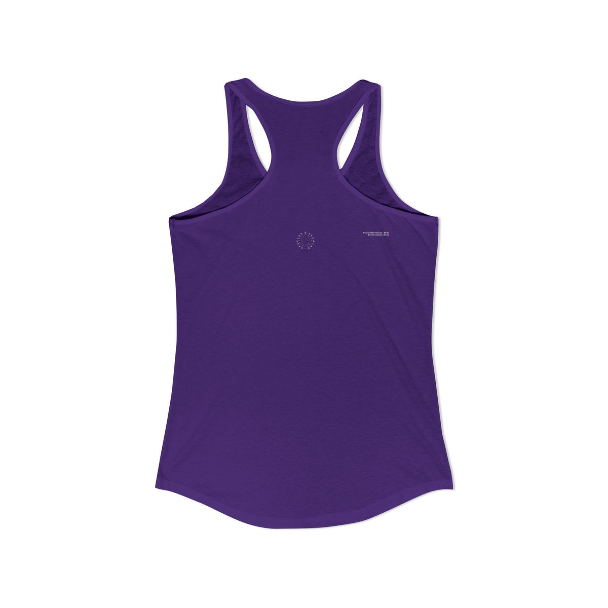 station D studios - Women's Racerback Tank Top, Summer Fitness Top, Casual Workout Tank, Graphic Fitness Shirt, Gift for Active Women