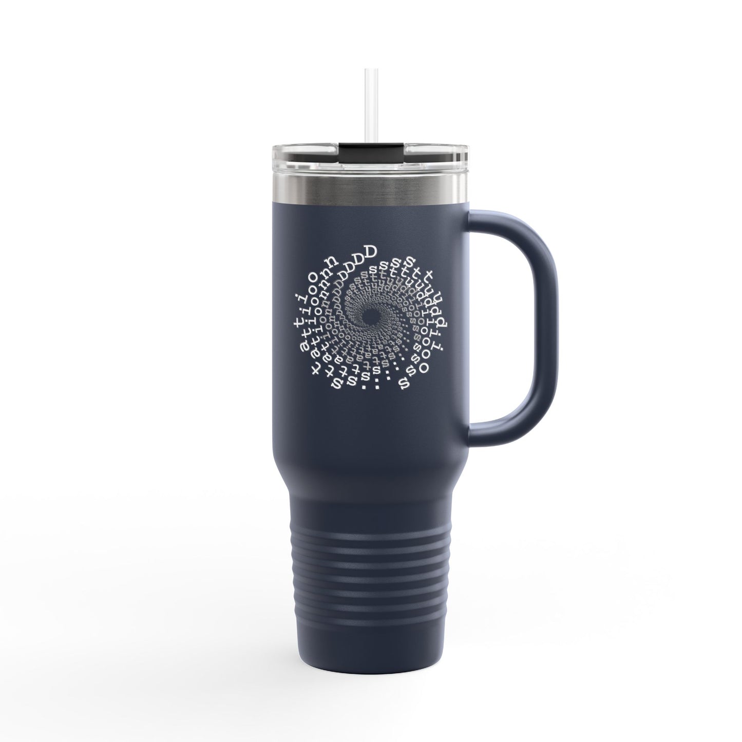 station D studios - Spiral Insulated Travel Mug | 40oz Coffee Cup | Adventure Mug | Personalized Gift | Road Trip Essential | Stainless Steel Tumbler