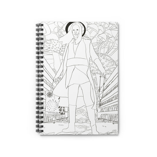 Patron Saint of the Ethereal Spiral - Notebook - Ruled Lined
