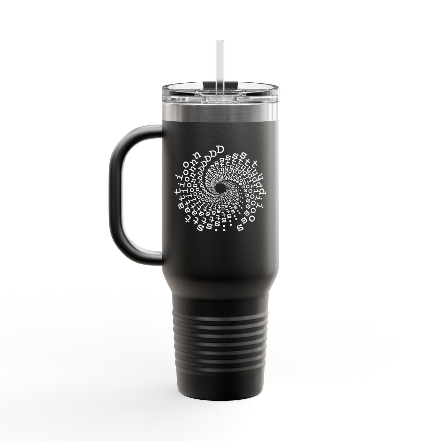 station D studios - Spiral Insulated Travel Mug | 40oz Coffee Cup | Adventure Mug | Personalized Gift | Road Trip Essential | Stainless Steel Tumbler