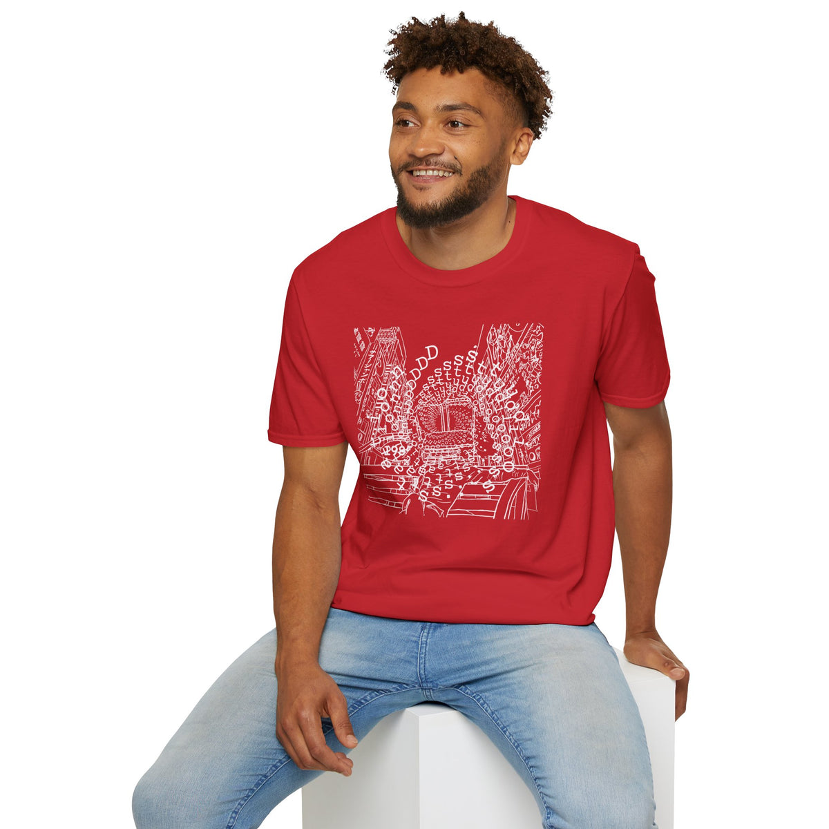 station D studios - Unisex Softstyle T-Shirt