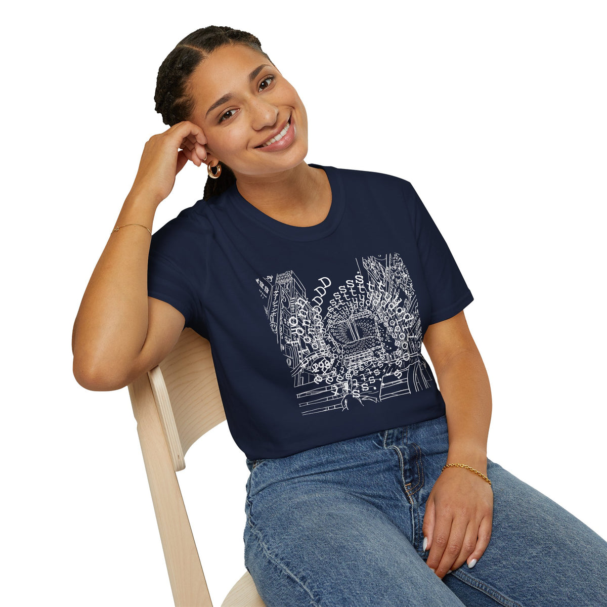 station D studios - Unisex Softstyle T-Shirt