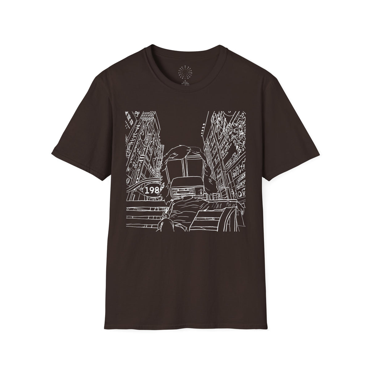 8 Track Player in a Digital World - Unisex Softstyle T-Shirt