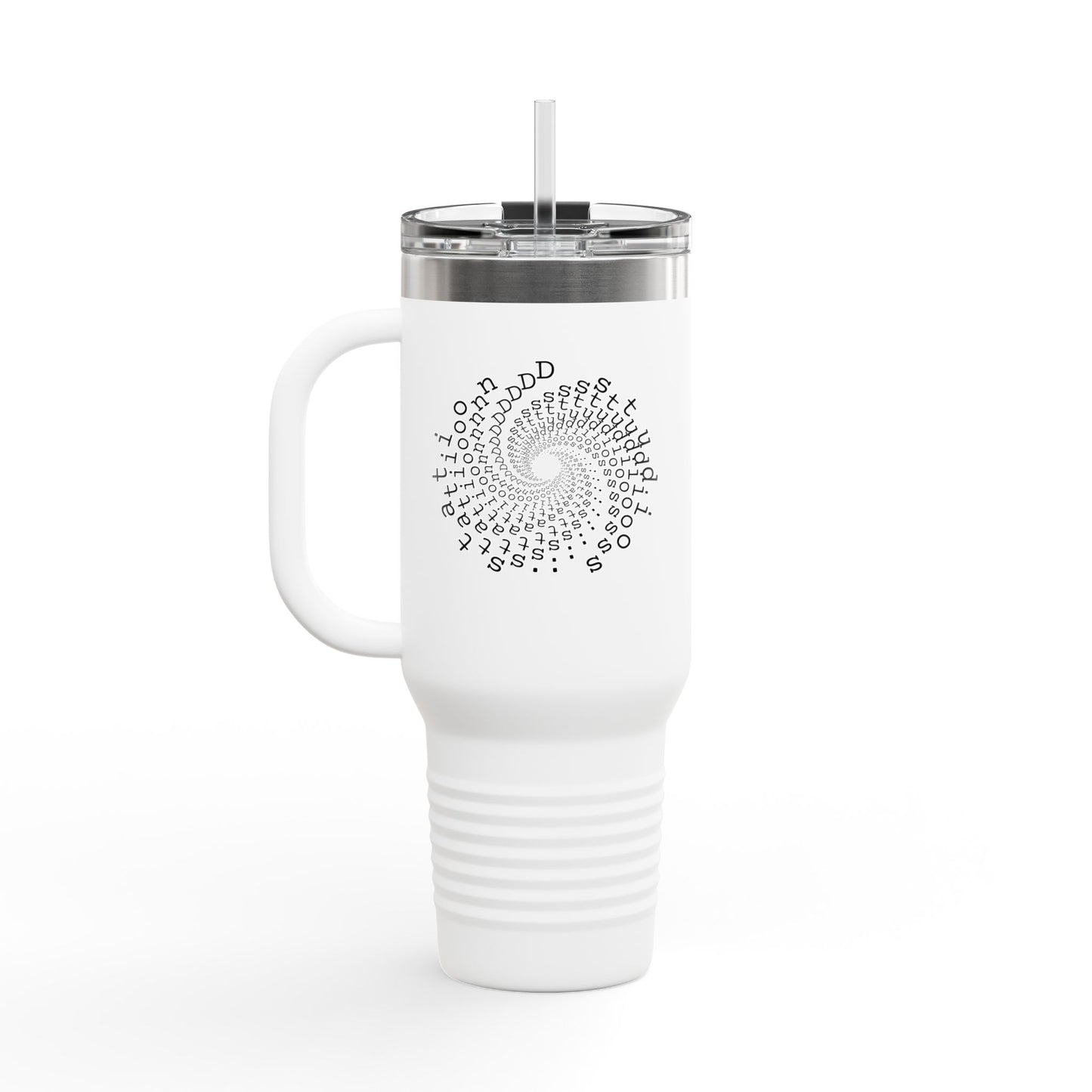 station D studios - Spiral Insulated Travel Mug | 40oz Coffee Cup | Adventure Mug | Personalized Gift | Road Trip Essential | Stainless Steel Tumbler