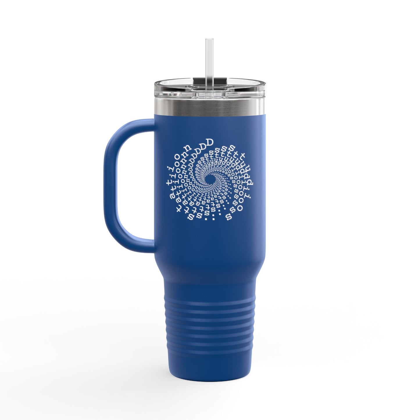 station D studios - Spiral Insulated Travel Mug | 40oz Coffee Cup | Adventure Mug | Personalized Gift | Road Trip Essential | Stainless Steel Tumbler